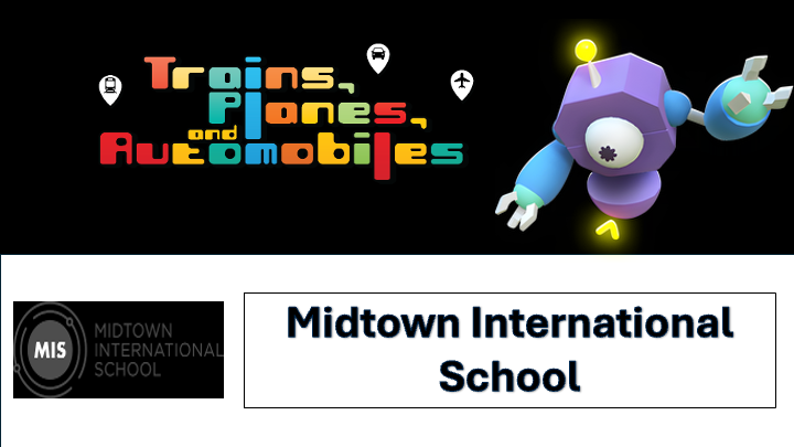Planes, Trains, and Automobiles Series (Fridays 1/9 - 2/13) @ Midtown International School (2026-01-09 - 2026-02-13)